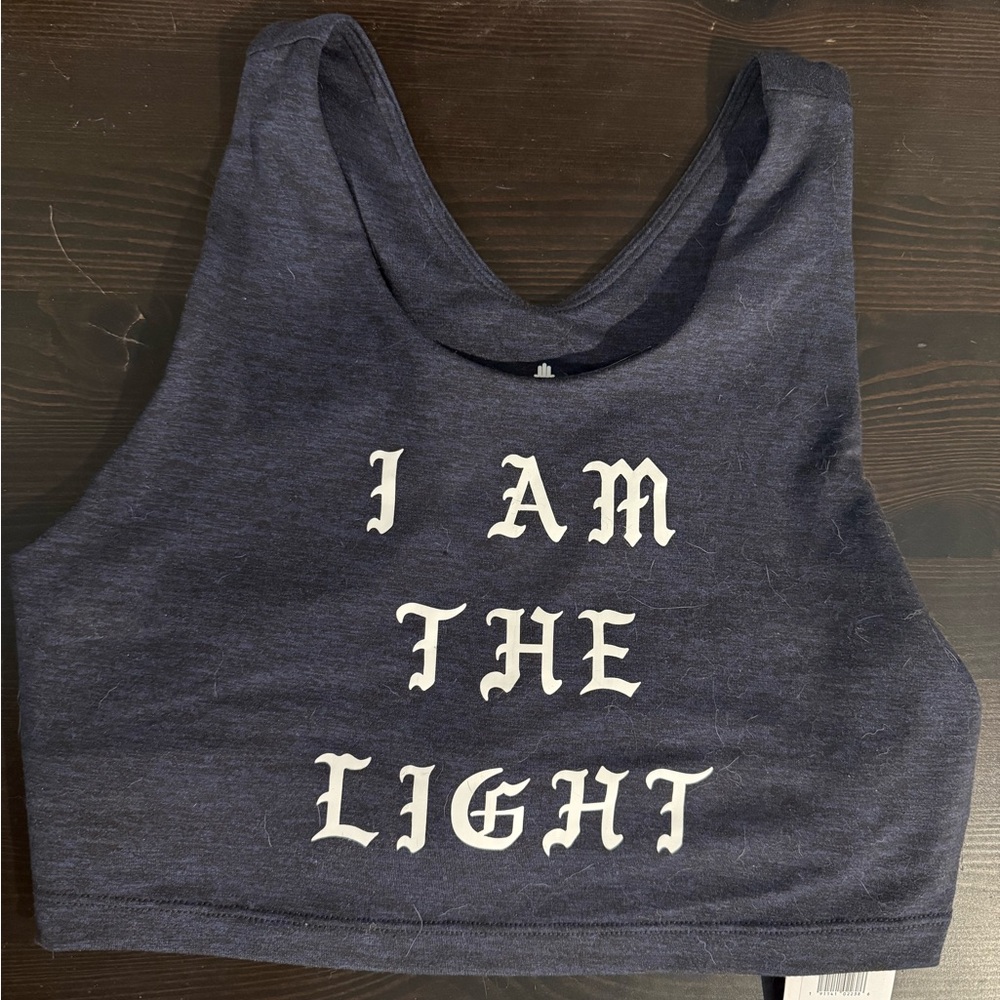 Spiritual Gangster Navy Tank with White Print